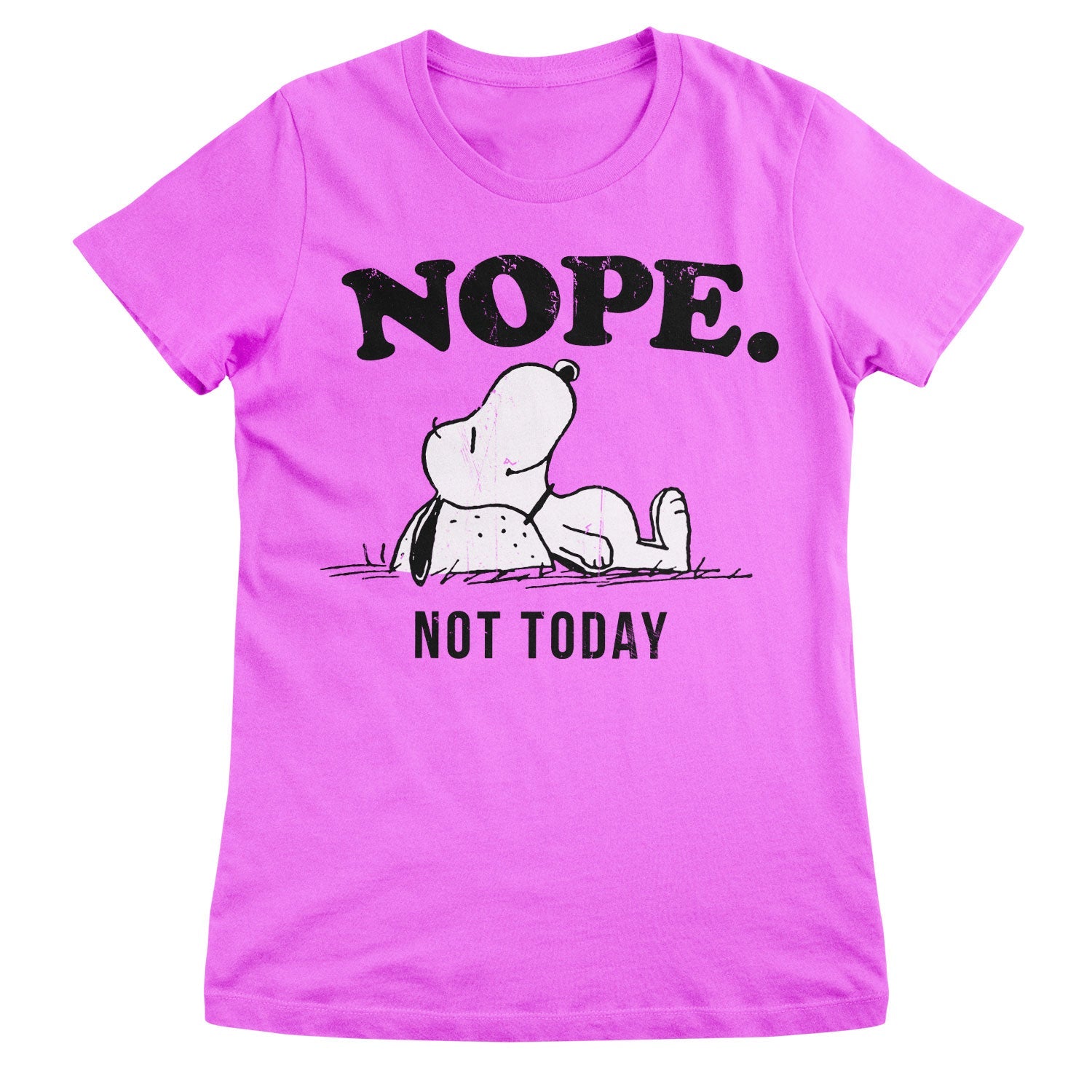 Nope. Not Today Girly Tee