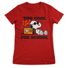 Snoopy - Too Cool For School Girly Tee Girly Tee fra Peanuts
