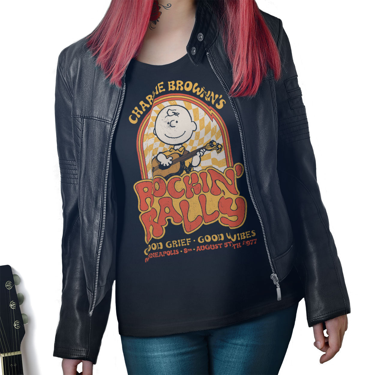 Charlie Bruns Rockin Rally Girly Tee