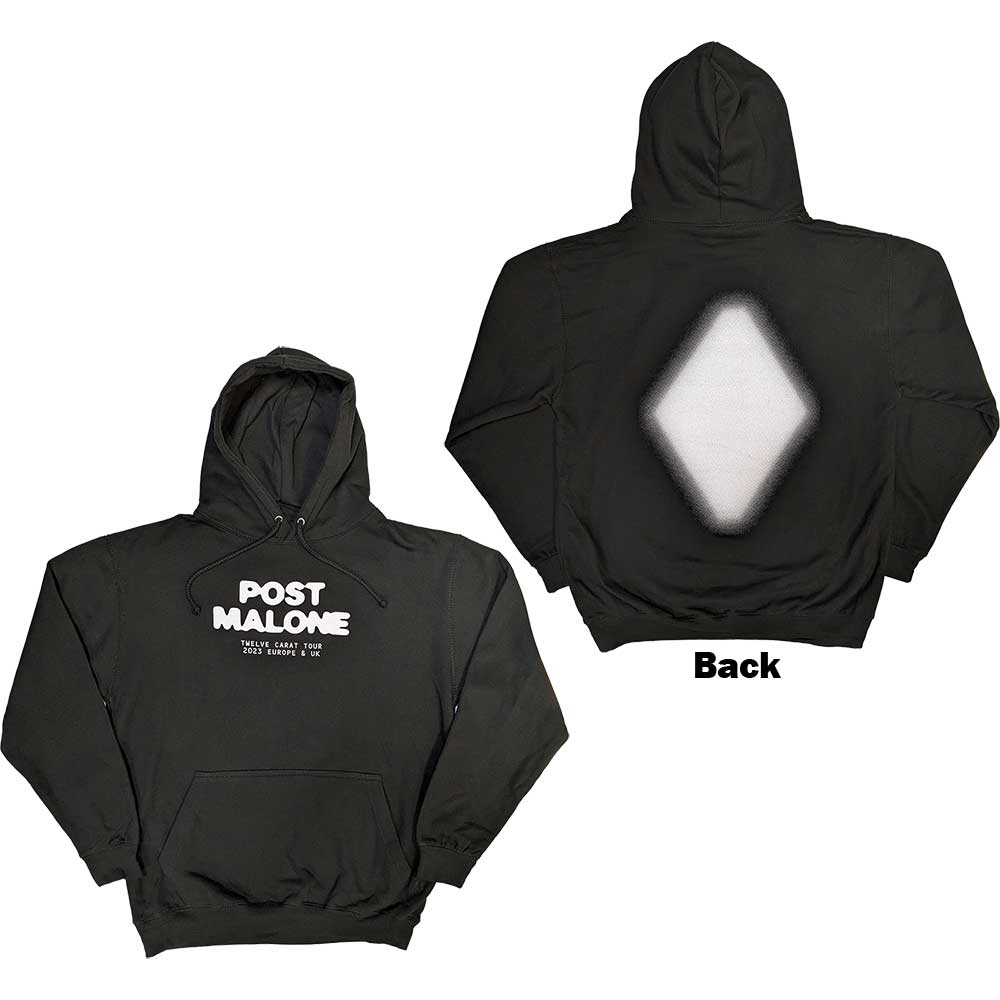 Post Malone: Carat Pullover Hoodie (Back Print)