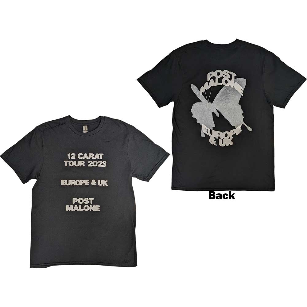 Post Malone: Butterfly Logo 2023 Tour T-Shirt