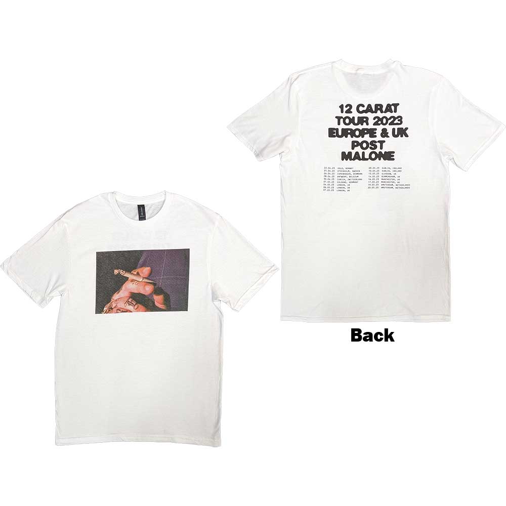 Post Malone: Burn It Down 2023 Tour Dates T-Shirt