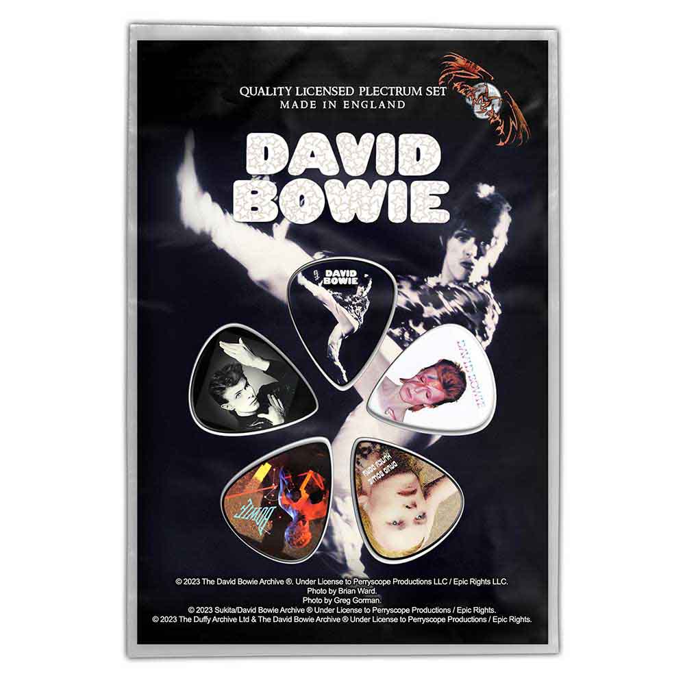 David Bowie: The Man Who Sold The World Plectrum – officielt merchandise