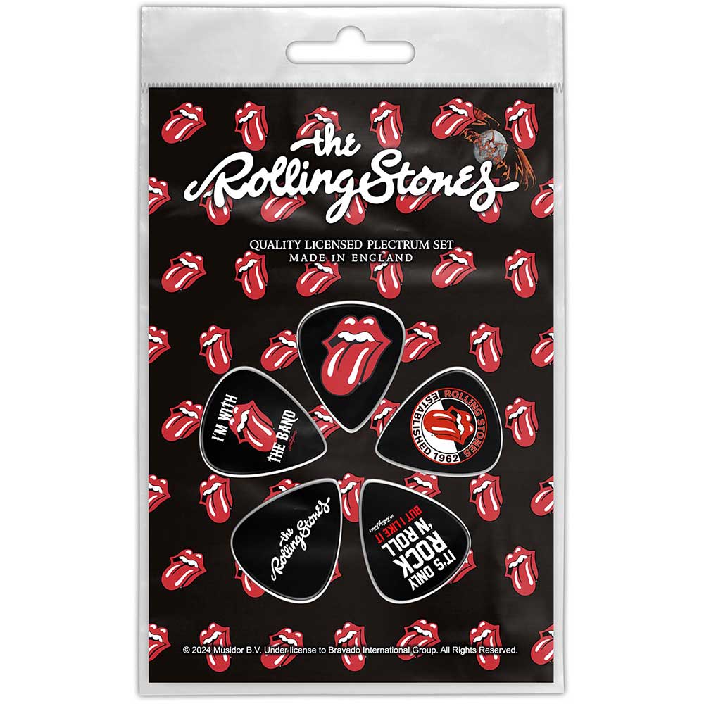 The Rolling Stones: Tongue Plectrum Pack