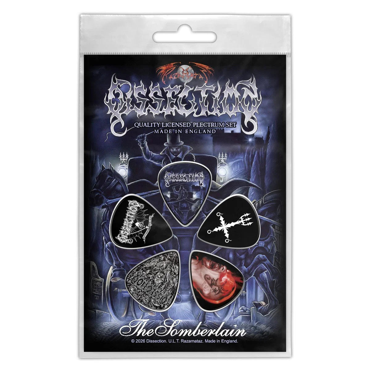 Dissection: The Somberlain Plectrum – officielt merchandise
