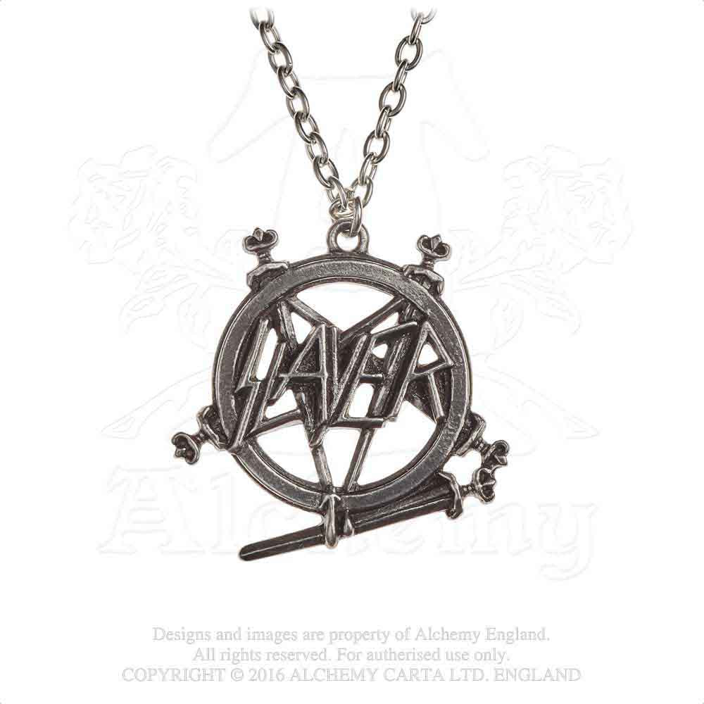 Slayer: Pentagram Logo Jewellery – officielt merchandise