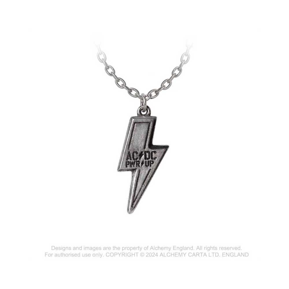 AC/DC: PWR UP Flash Logo Pendant