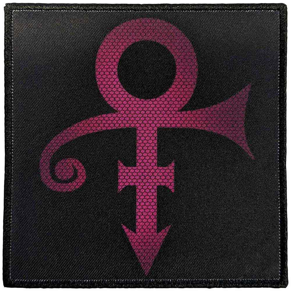 Prince: Hexagonally Textured Symbol Patch – officielt merchandise