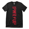 AC/DC - PWR-Up Vertical Logo T-Shirt T-Shirt fra AC/DC