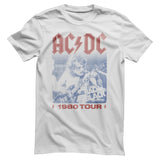 AC/DC - 1980 TOUR T-Shirt T-Shirt fra AC/DC