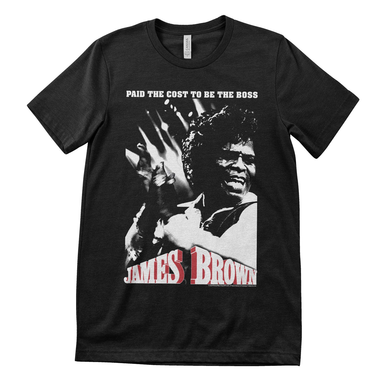 James Brown - Cost To Be The Boss T-Shirt T-Shirt fra James Brown