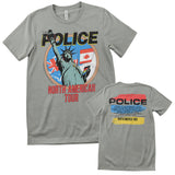 The Police - North American Tour T-Shirt T-Shirt fra The Police
