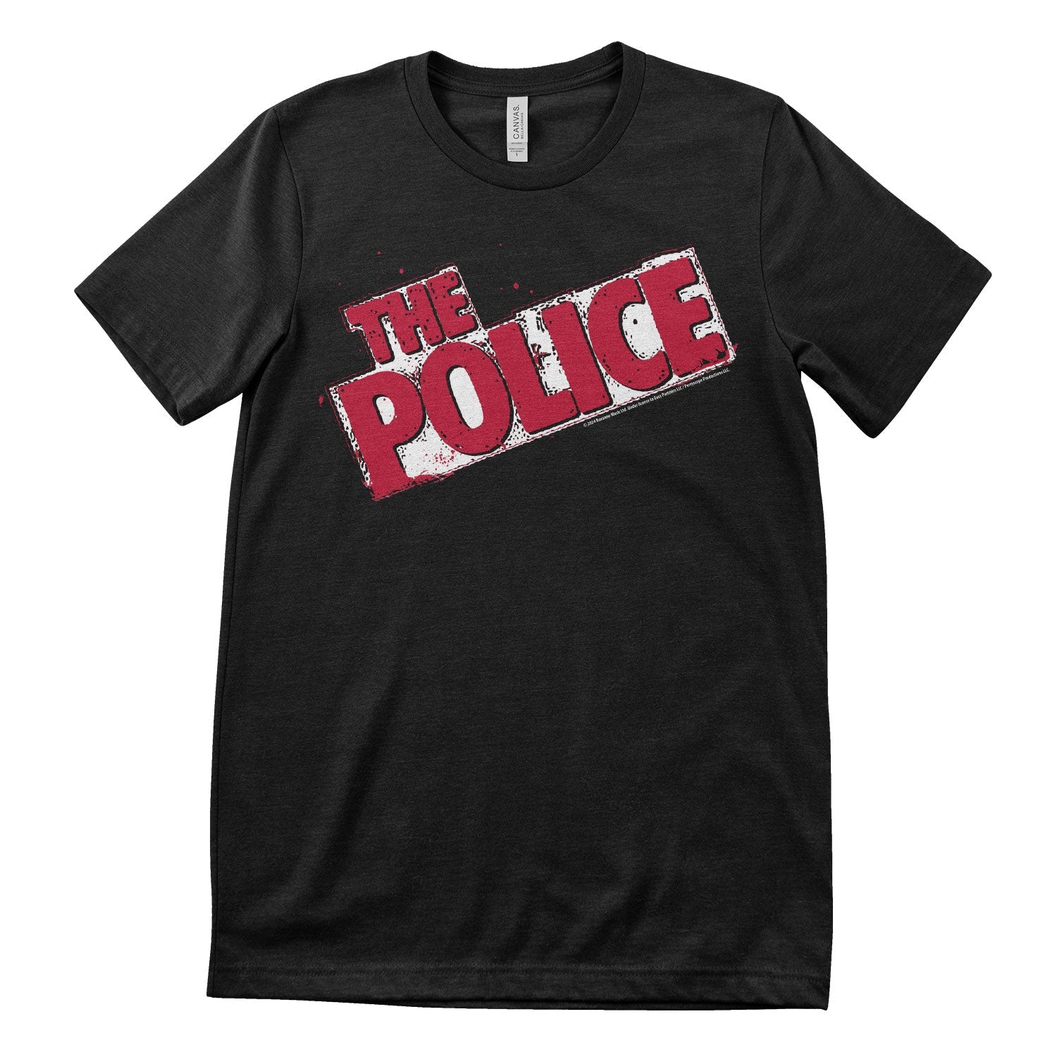 The Police Distressed Logo T-Shirt T-Shirt fra The Police