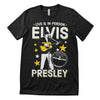 Elvis Presley - Live & In Person T-Shirt T-Shirt fra Elvis Presley