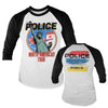The Police - North American Tour Baseball Long Sleeve Tee Baseball Long Sleeve Tee fra The Police
