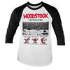 Woodstock - 3 Day Ticket Baseball Long Sleeve Tee Baseball Long Sleeve Tee fra Woodstock
