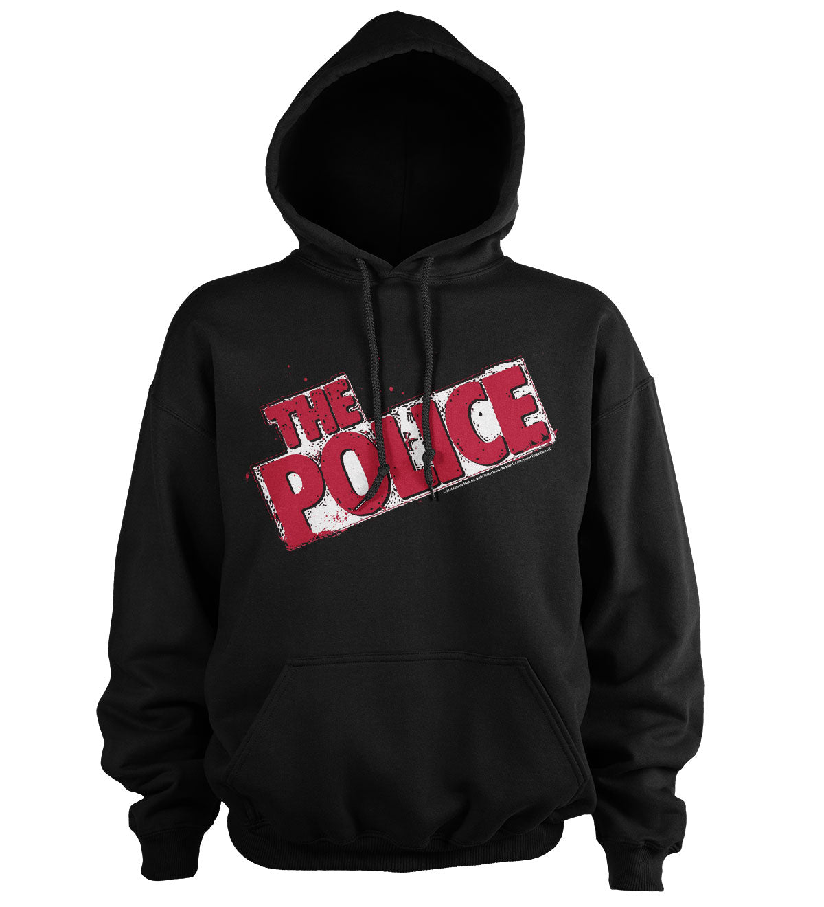 The Police Distressed Logo Hoodie Hoodie fra The Police