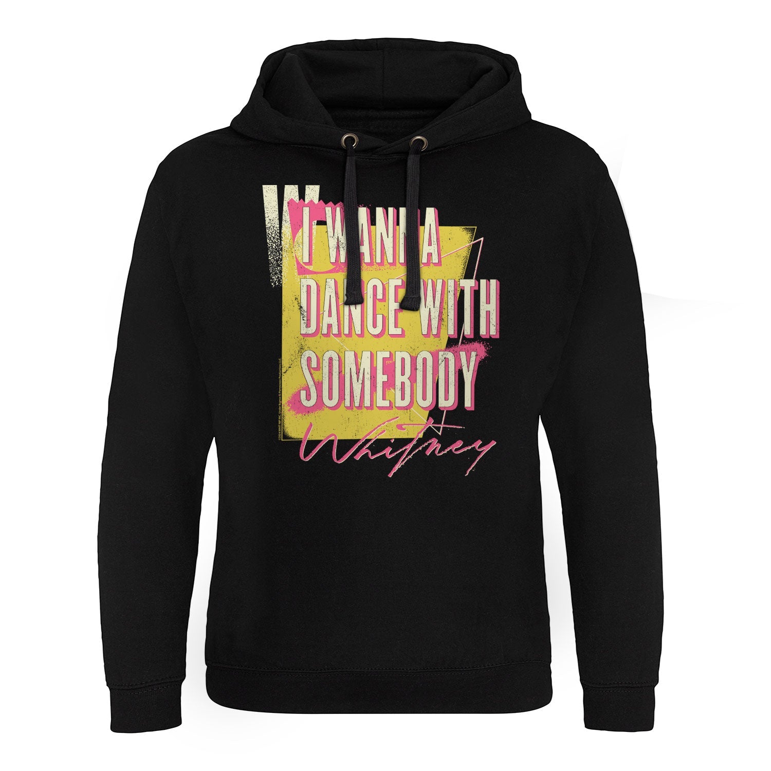 I Wanna Dance With Somebody Washed Epic Hoodie Epic Hoodie fra Whitney Houston