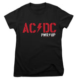 AC/DC - PWR-UP Girly Tee Girly Tee fra AC/DC