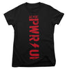 AC/DC - PWR-Up Vertical Logo Girly Tee Girly Tee fra AC/DC