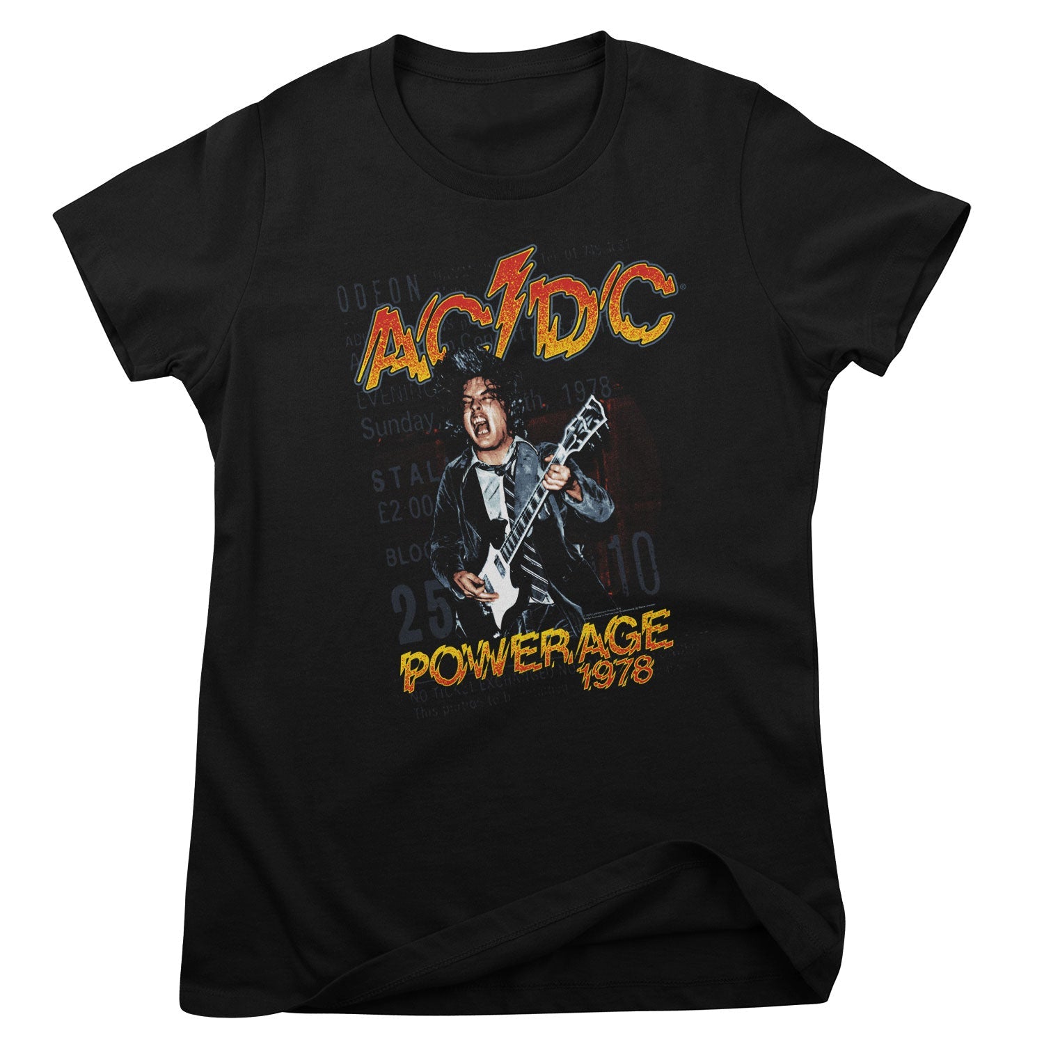 AC/DC - Powerage 1978 Girly Tee Girly Tee fra AC/DC
