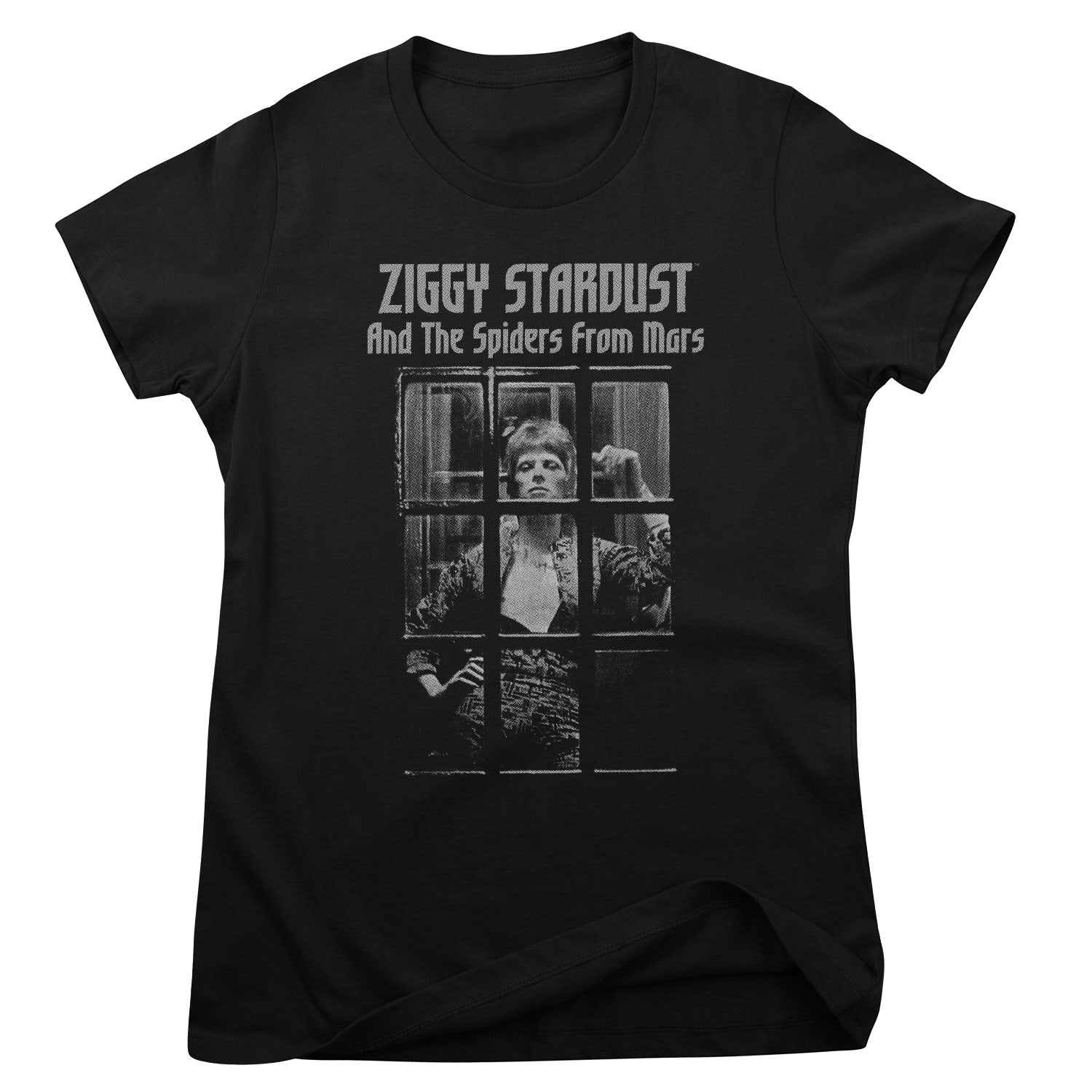 Ziggy Stardust and The Spiders from Mars Girly Tee