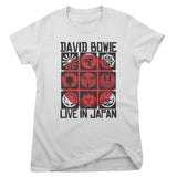 David Bowie - Live In Japan Girly Tee