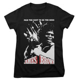James Brown - Cost To Be The Boss Girly Tee Girly Tee fra James Brown