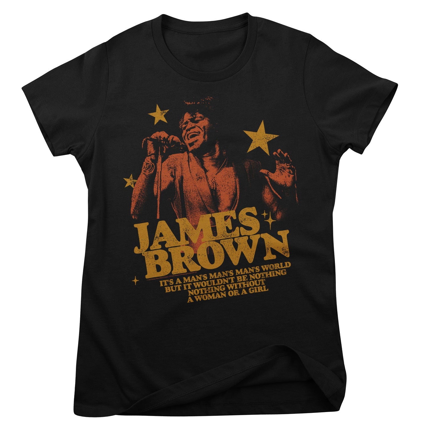 It's a Man's World Girly Tee Girly Tee fra James Brown