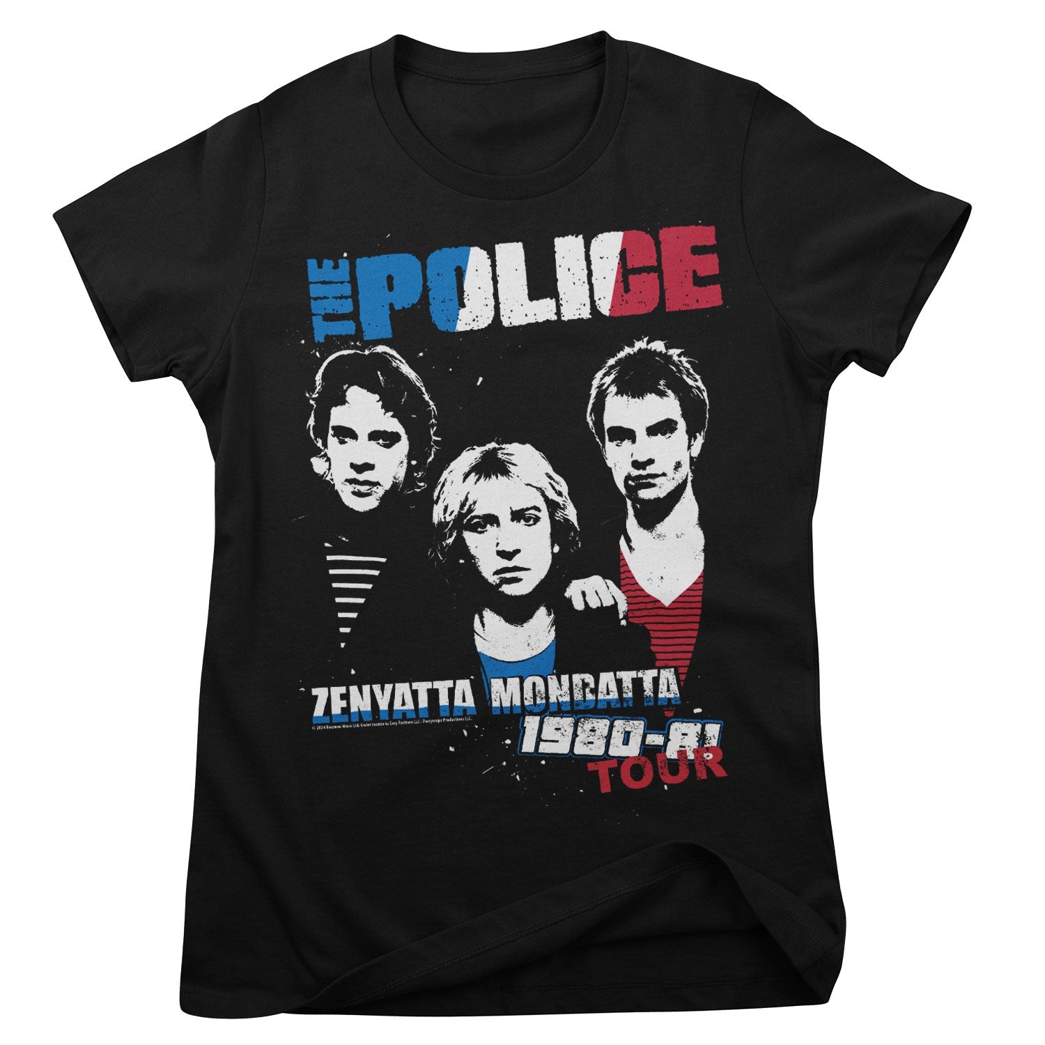 The Police - Zenyatta Mondatta Tour Girly Tee Girly Tee fra The Police