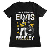Elvis Presley - Live & In Person Girly Tee Girly Tee fra Elvis Presley