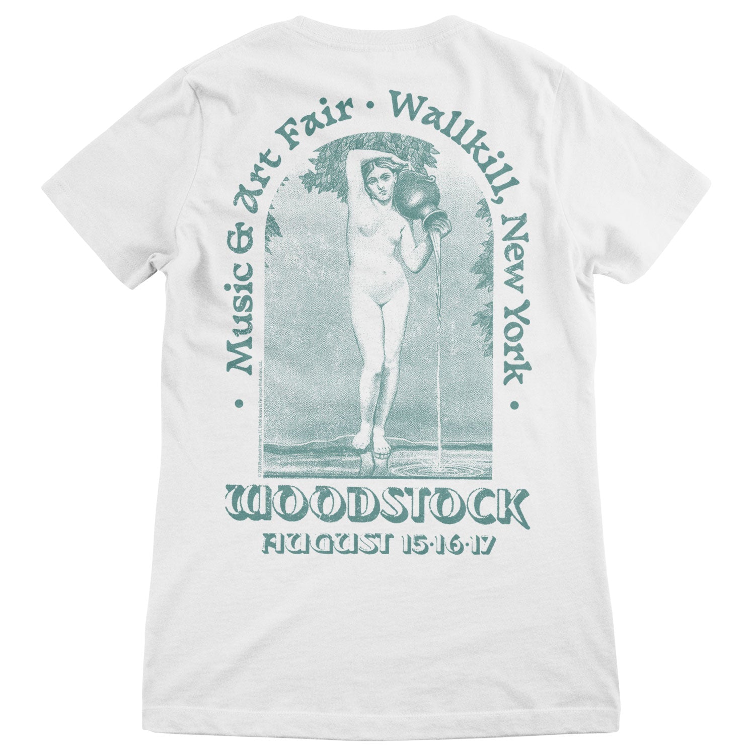 Woodstock Musik & Art Fair Girly Tee
