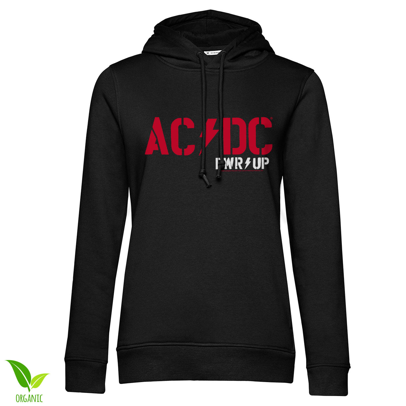AC/DC - PWR-UP Girly Hoodie Girly Hoodie fra AC/DC