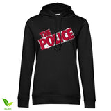 The Police Distressed Logo Girly Hoodie Girly Hoodie fra The Police