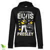 Elvis Presley - Live & In Person Girly Hoodie Girly Hoodie fra Elvis Presley