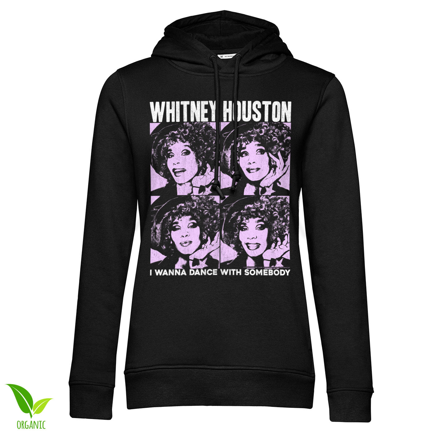 Whitney Houston Pop Art T-Shirt Girly Hoodie Girly Hoodie fra Whitney Houston