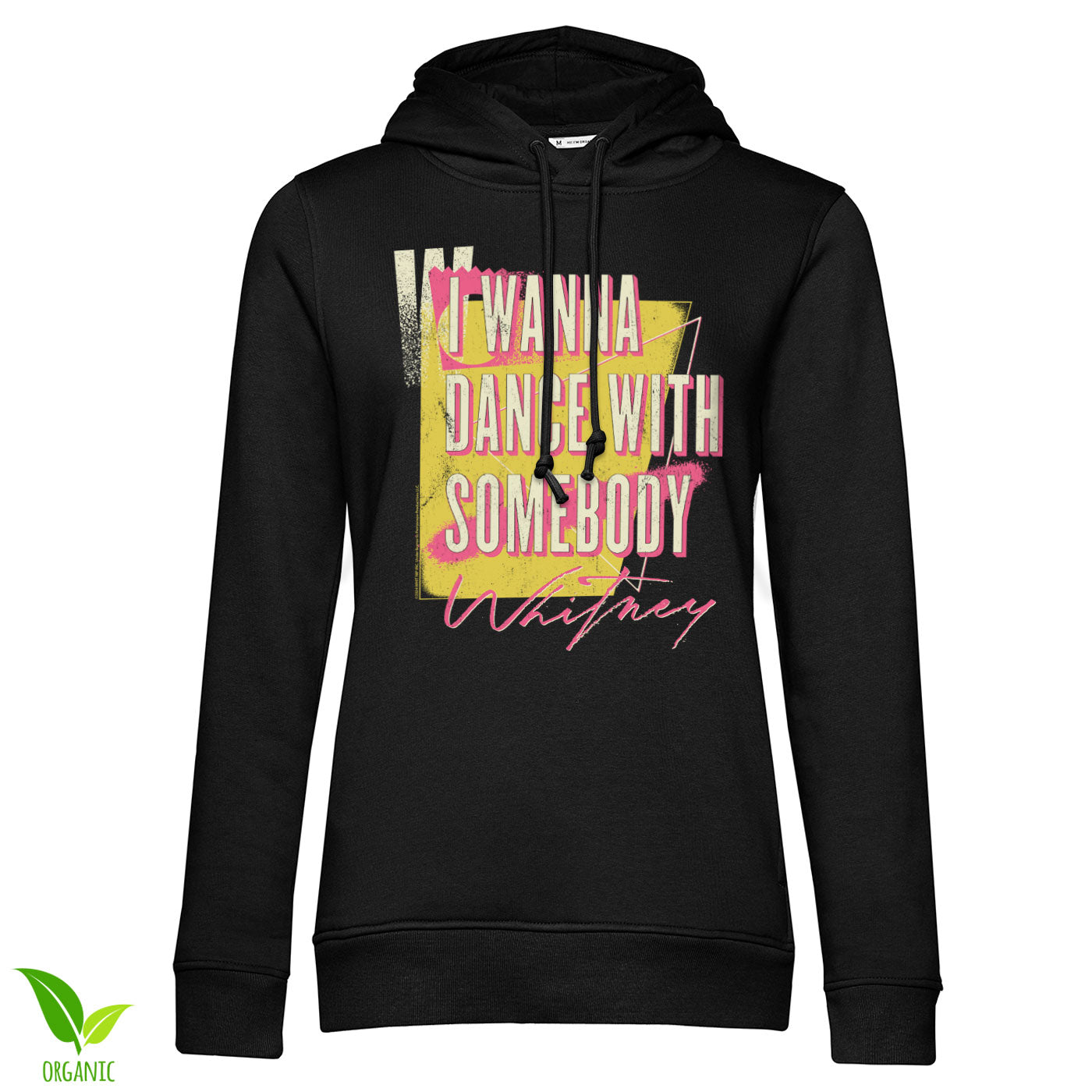 I Wanna Dance With Somebody Washed Girly Hoodie Girly Hoodie fra Whitney Houston
