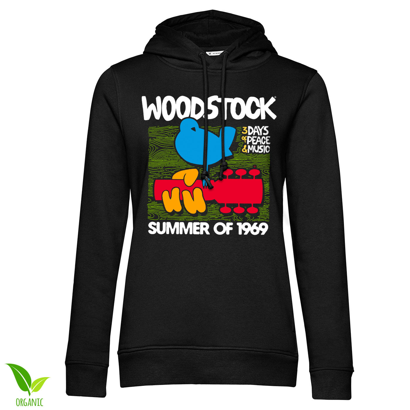 Woodstock - Summer Of 1969 Girly Hoodie Girly Hoodie fra Woodstock