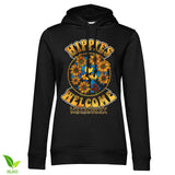 Hippies Welcome Girly Hoodie Girly Hoodie fra Woodstock