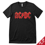 AC/DC Distressed Logo Big & Tall T-Shirt