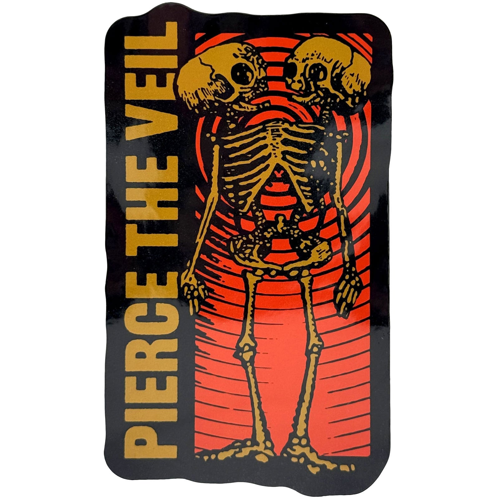 Pierce The Veil: Wavy Skeleton Stationery – officielt merchandise