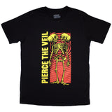 Pierce The Veil: Wavy Skeleton T-Shirt