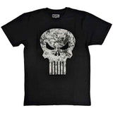 Marvel Comics: Punisher Distressed Logo T-shirt – officielt merchandise