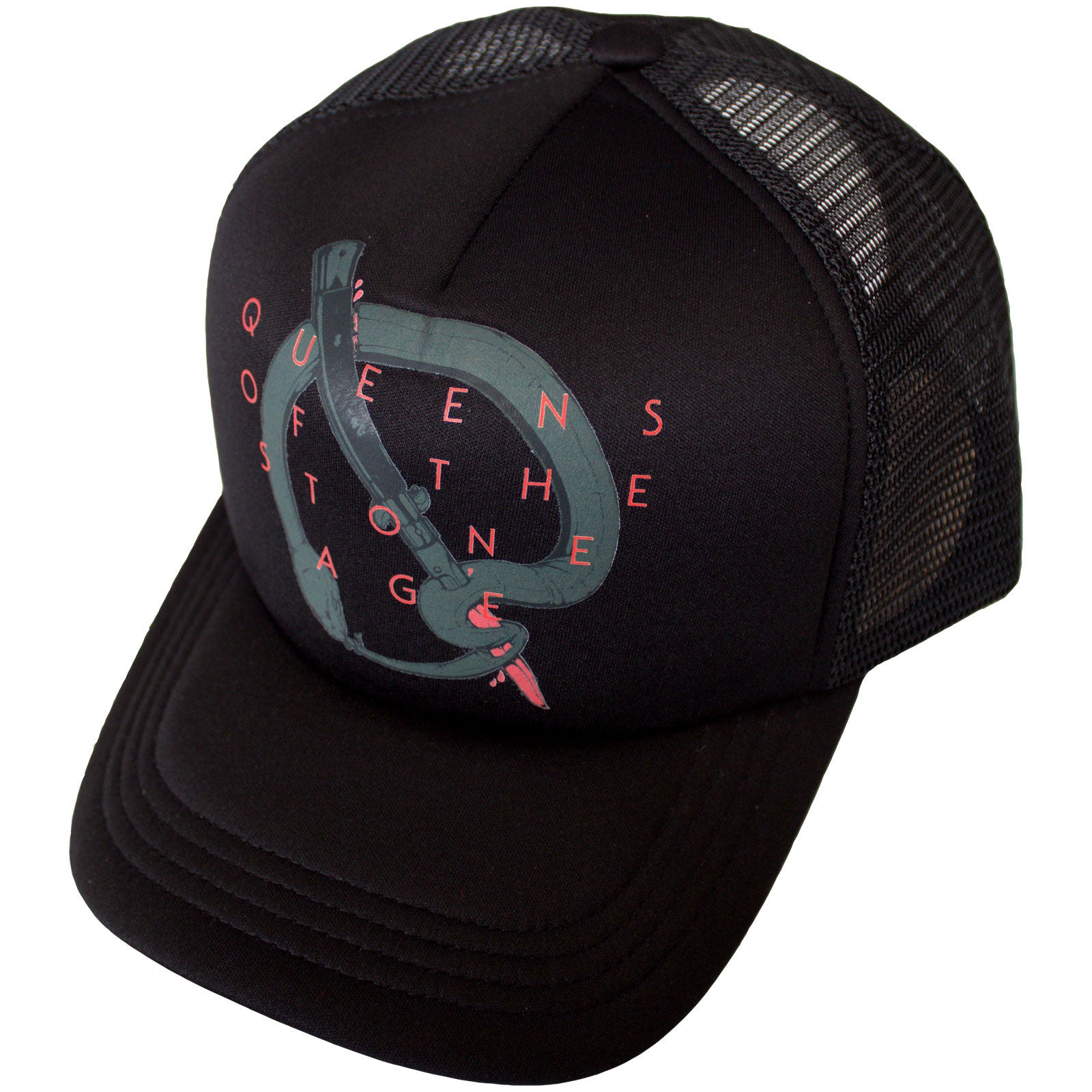 Queens Of The Stone Age: Q Emblem Mesh Back Cap