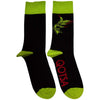 Queens Of The Stone Age: Green Hands Ankle Socks