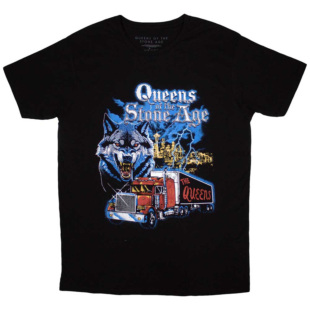 Queens Of The Stone Age: Wolf Skyline T-Shirt
