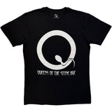 Queens Of The Stone Age: Sperm Logo Mono T-shirt – officielt merchandise
