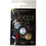 Queen: Fat Bottomed Girls Button Badge Pack