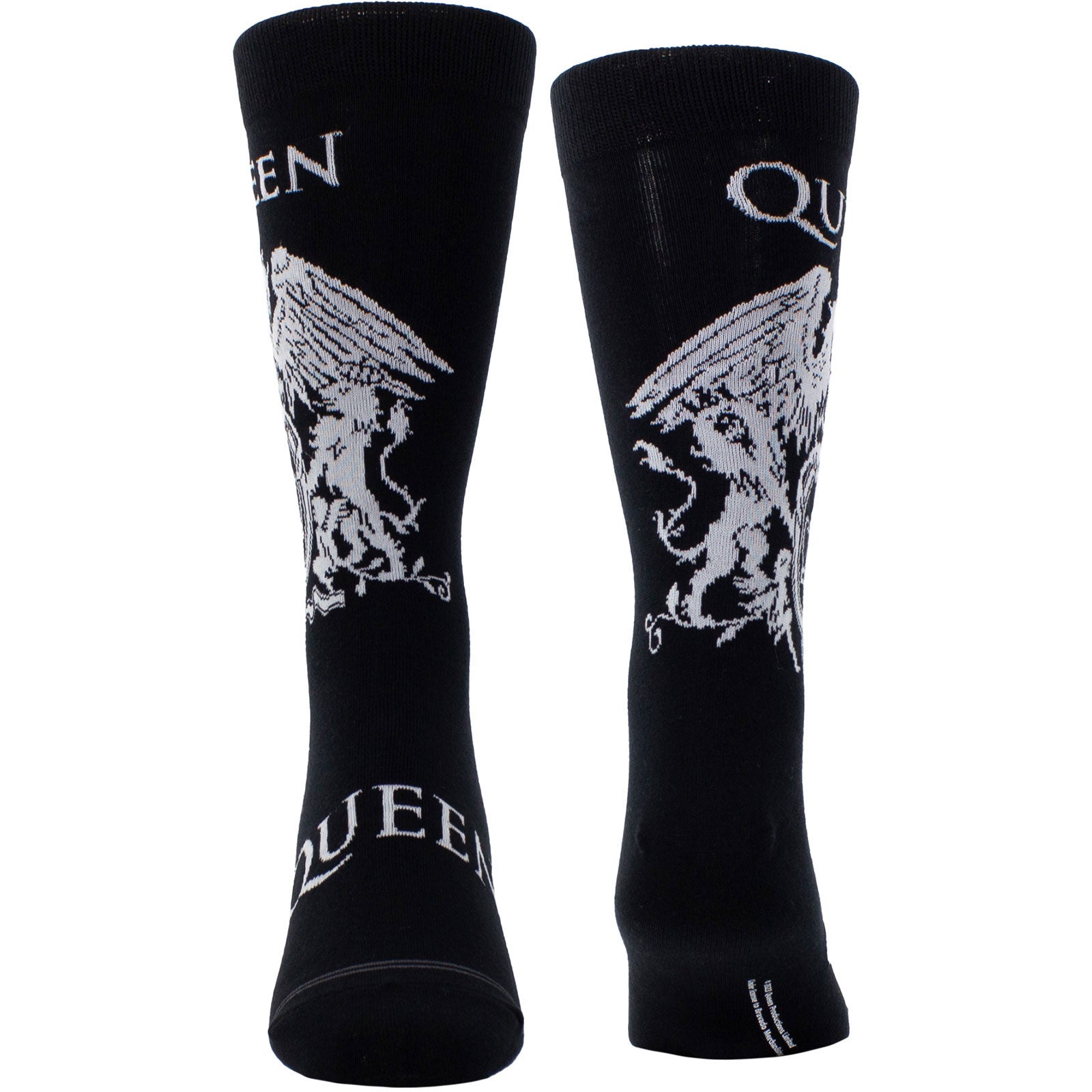Queen: White Crest (UK Size 6.5 - 11) Strømper – officielt merchandise