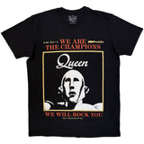 Queen: We Are The Champions T-shirt – officielt merchandise
